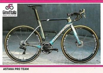 2019 Panini Giro d'Italia - Figurine #C53 Astana Pro Team Biciclette Front
